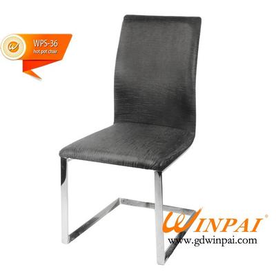 Hot selling hot pot chair,steel banquet chair, restaurant chair, church chair, party chair-WINPAI