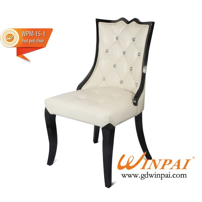 Modern style dining chair,wooden chair produced by WINPAI