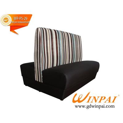 High quality leather sofa used in hotel,hot pot restaurant,KTV,bar-WINPAI
