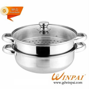 WINPAI Stainless Steel hot pot steamer