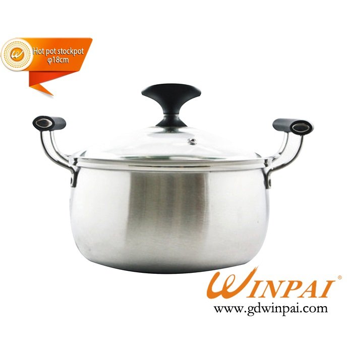 Luxurious Single drum hot pot stockpot,soup pot-WINPAI