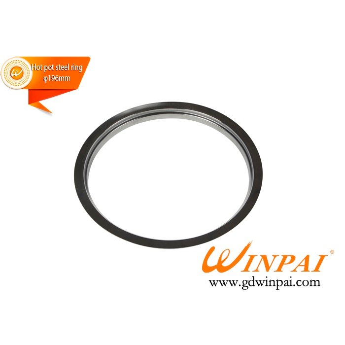 Round Stainless Steel Hot Pot Pot Ring-WINPAI 
