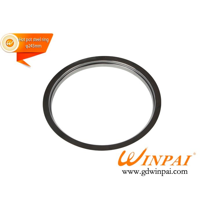Round Stainless Steel Hot Pot Pot Ring for hot pot induction cooker-WINPAI 