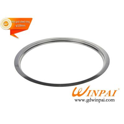 328mm Round Stainless Steel Hot Pot Pot Ring-WINPAI 
