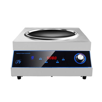 New model restaurant equipment induction wok cooker