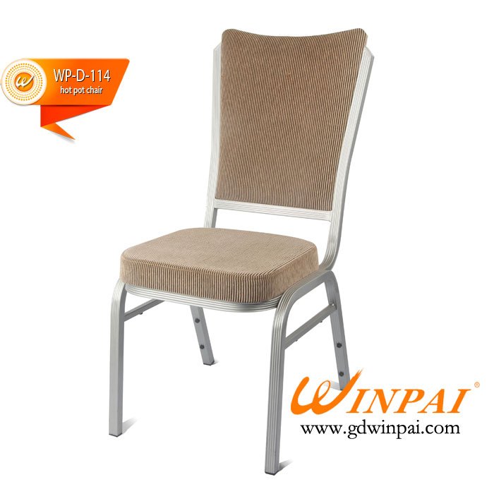 Fancy Hotpot Chair,Metal Dining Chair produced by WINPAI